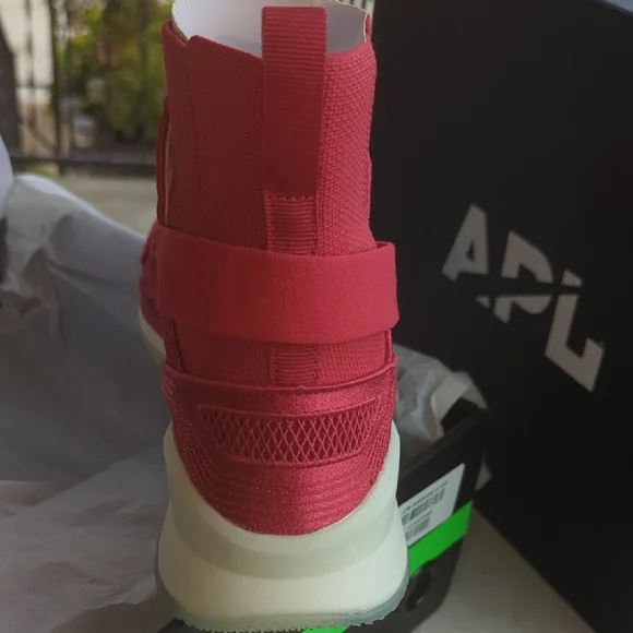 APL Unisex Red High-Top Sneakers - Picture 3 of 5